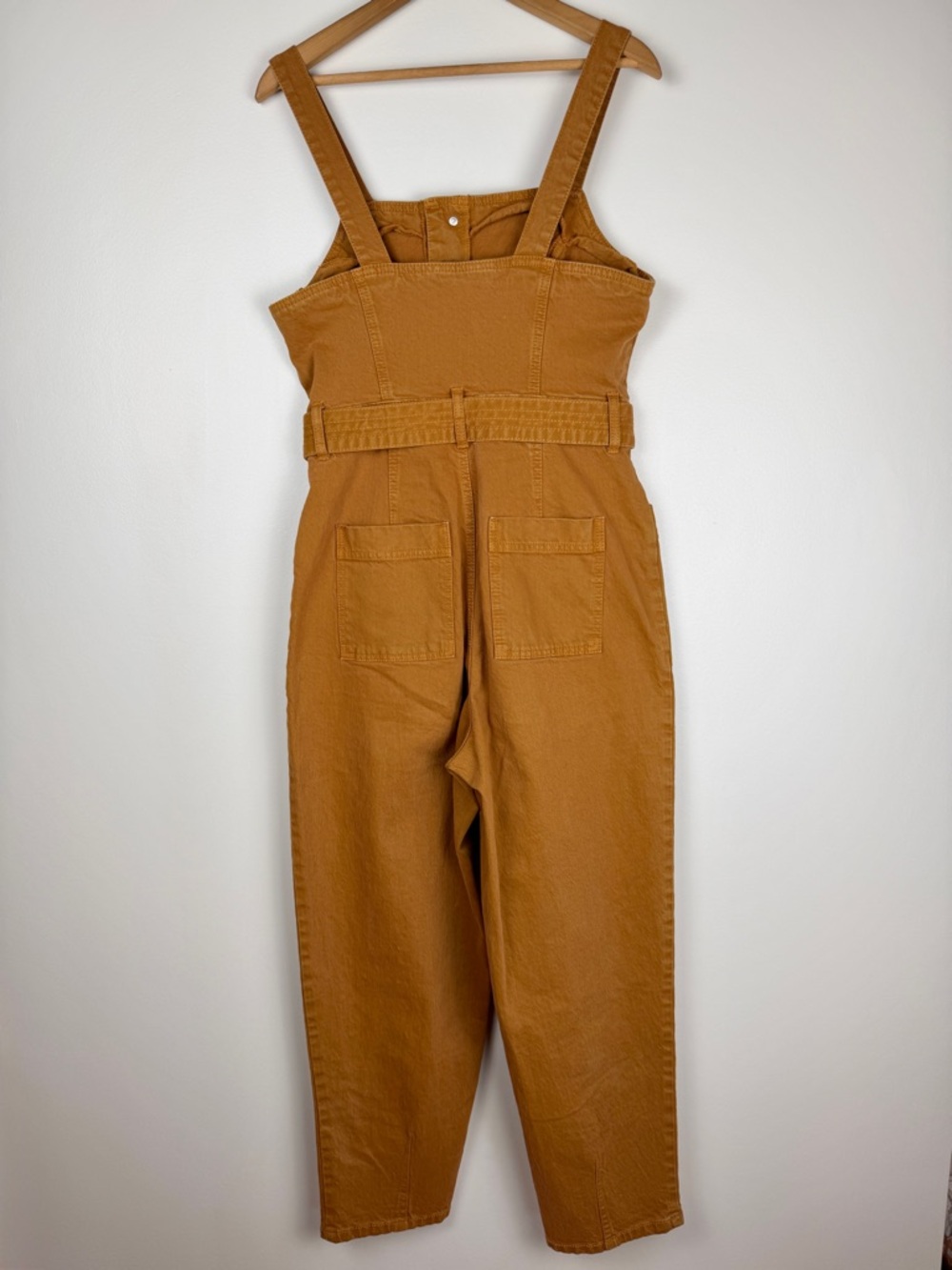 Universal Thread Rust/Brown Button-Front Overalls Jumpsuit Farmers Market Size 6 - Picture 6 of 12